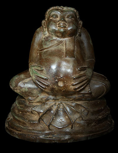 Extremely Rare Early 18C Bronze Sukolthai Buddha # CA1045