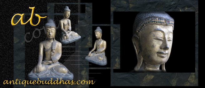 Extremely Rare 19C Wood Sitting Mandalay Buddha #CA1051