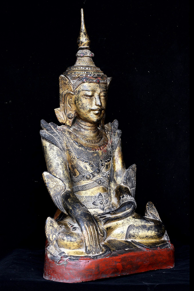 #burmabuddha #lacquerbuddha #burmesebuddha #buddha #antiquebuddhas