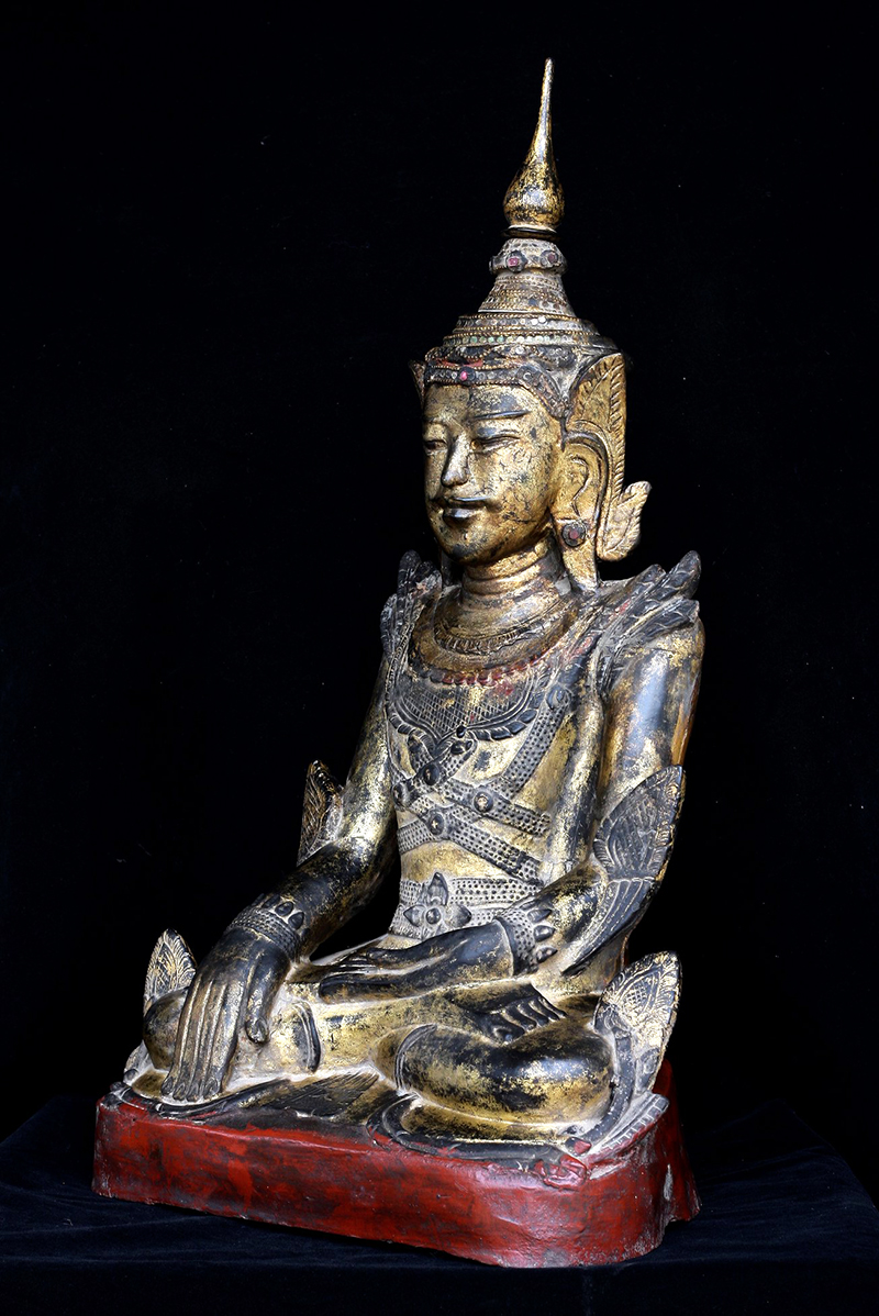 #burmabuddha #lacquerbuddha #burmesebuddha #buddha #antiquebuddhas