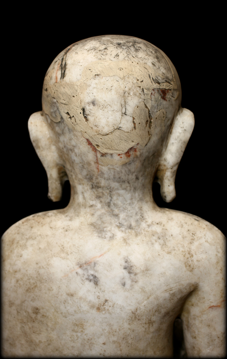 Extremely Rare 18C Bronze Shan Burmese Buddhist Monk # DW036