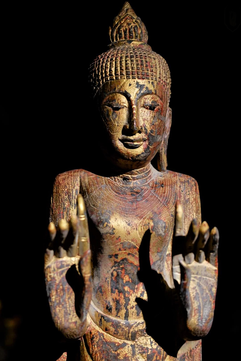 #lannabuddha #thaibuddha #woodbuddha #buddha #buddhas #antiquebuddhas #antiquebuddha