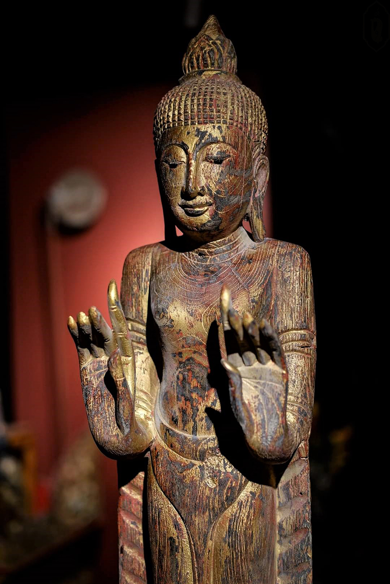 #lannabuddha #thaibuddha #woodbuddha #buddha #buddhas #antiquebuddhas #antiquebuddha