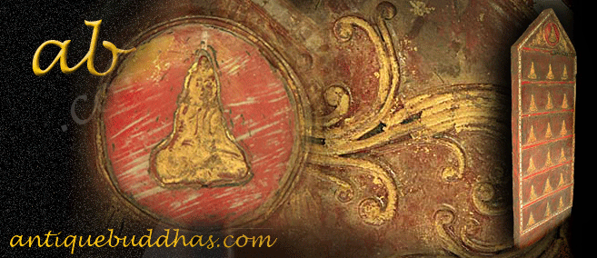 Extremely Rare 18C Wood Shan Buddha #OF040