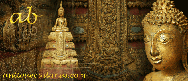 Extremely Rare 18C Wood Thai AyuttayaBuddha #OP-150