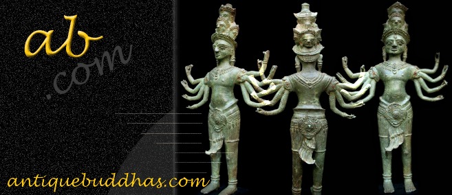 Extremely Rare 9C Khmer Vishnu Sculpture #RK011