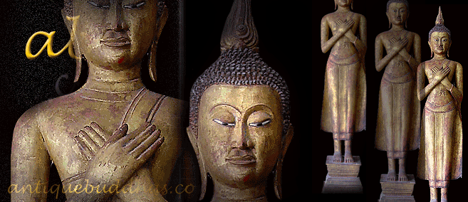 Extremely Rare Early 19C Thai Lanna Buddha #TA07