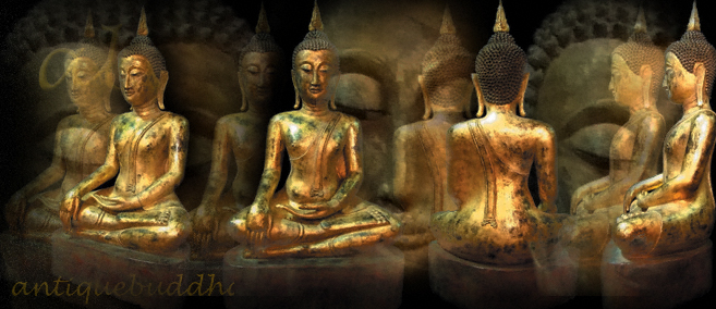 SOLD WITH THANKS Extremely Rare Early 19C Wood Thai Lanna Buddha #TA01
