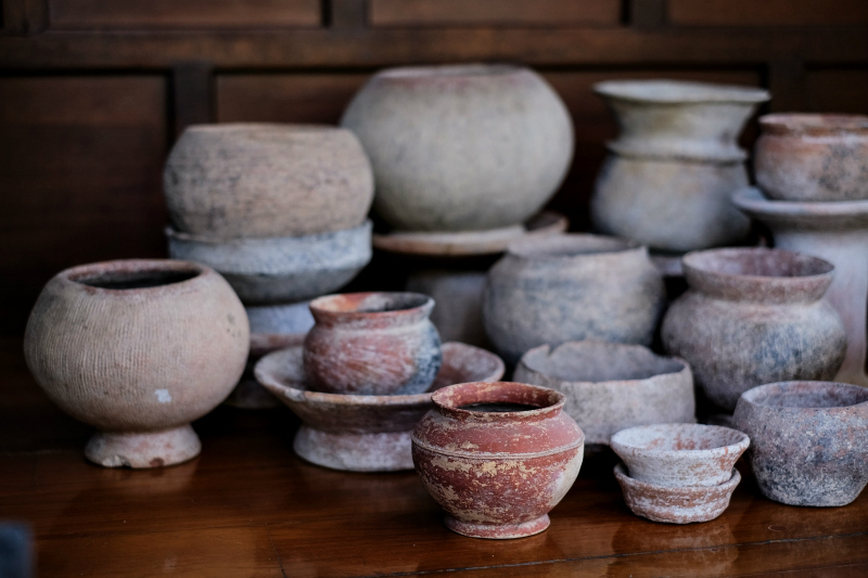 Extremely Rare 19C Wood Thai Lanna Buddhist Chest #OF003