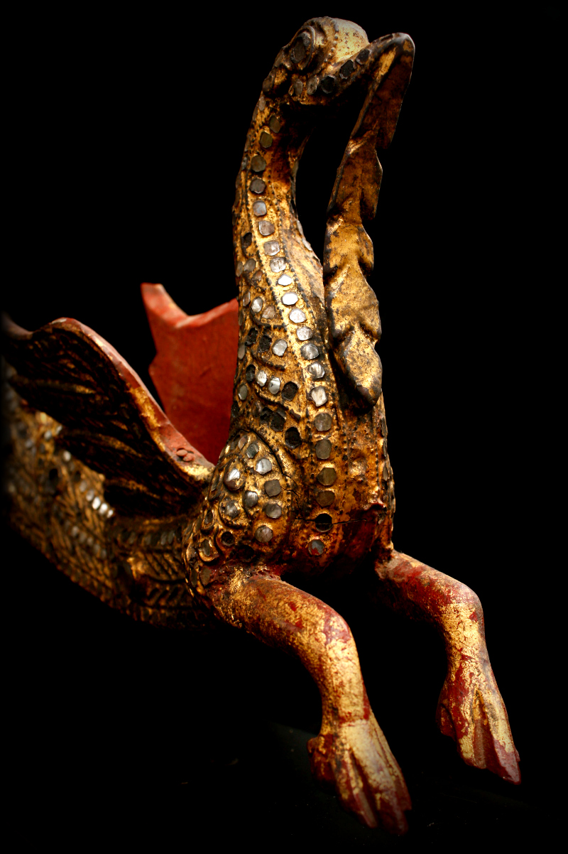 Burmese Temple decoration in the form of a Peacock - OF061