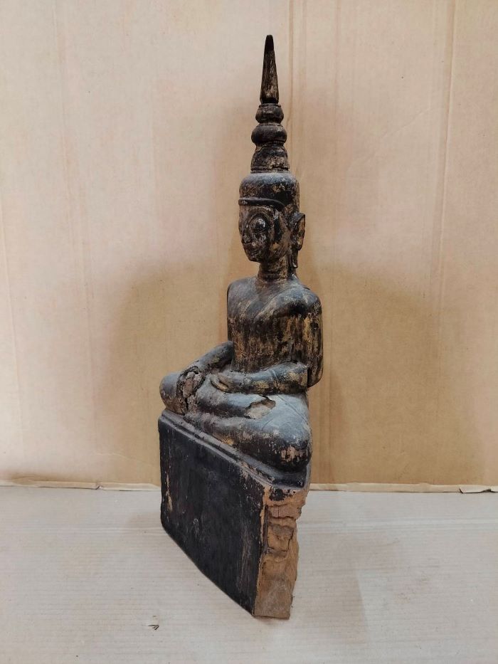 #laosbuddha #laobuddha #standingbuddha #woodbuddha #buddha #buddhas #antiquebuddhas #antiquebuddha