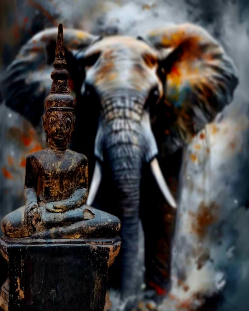 #laosbuddha #laobuddha #standingbuddha #woodbuddha #buddha #buddhas #antiquebuddhas #antiquebuddha