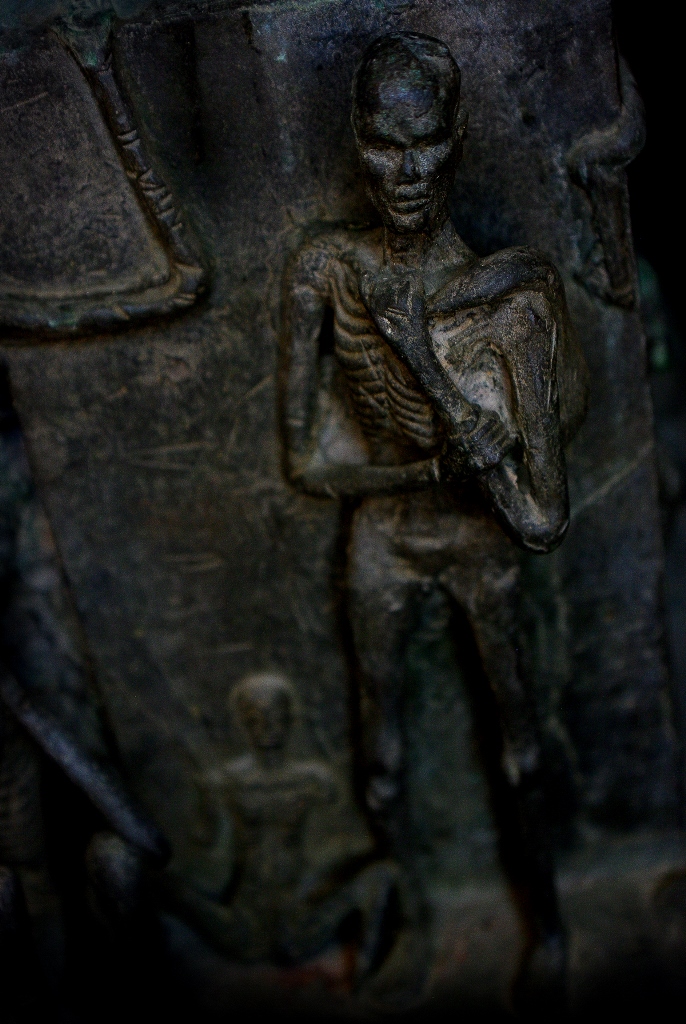 Extremely Rare 19C Bronze Rattanakosin Thai Buddha #AL.1046