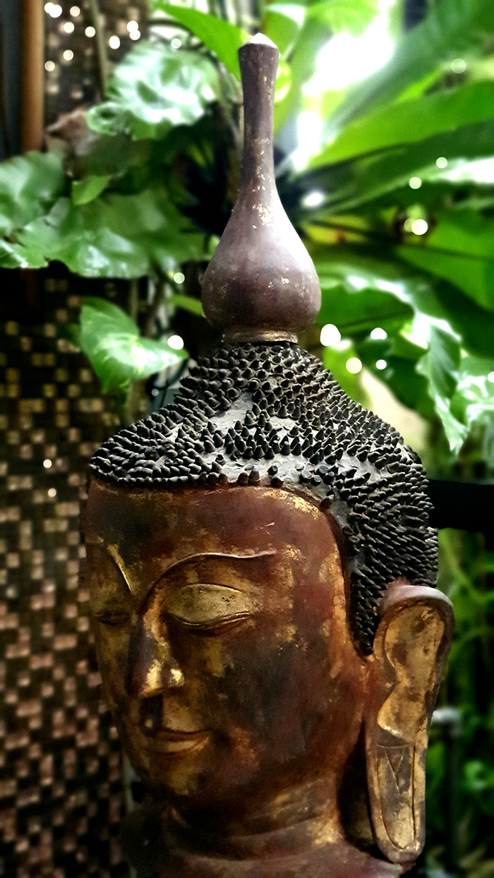 #buddhahead #lacquerbuddhahead #burmabuddha #buddhahead