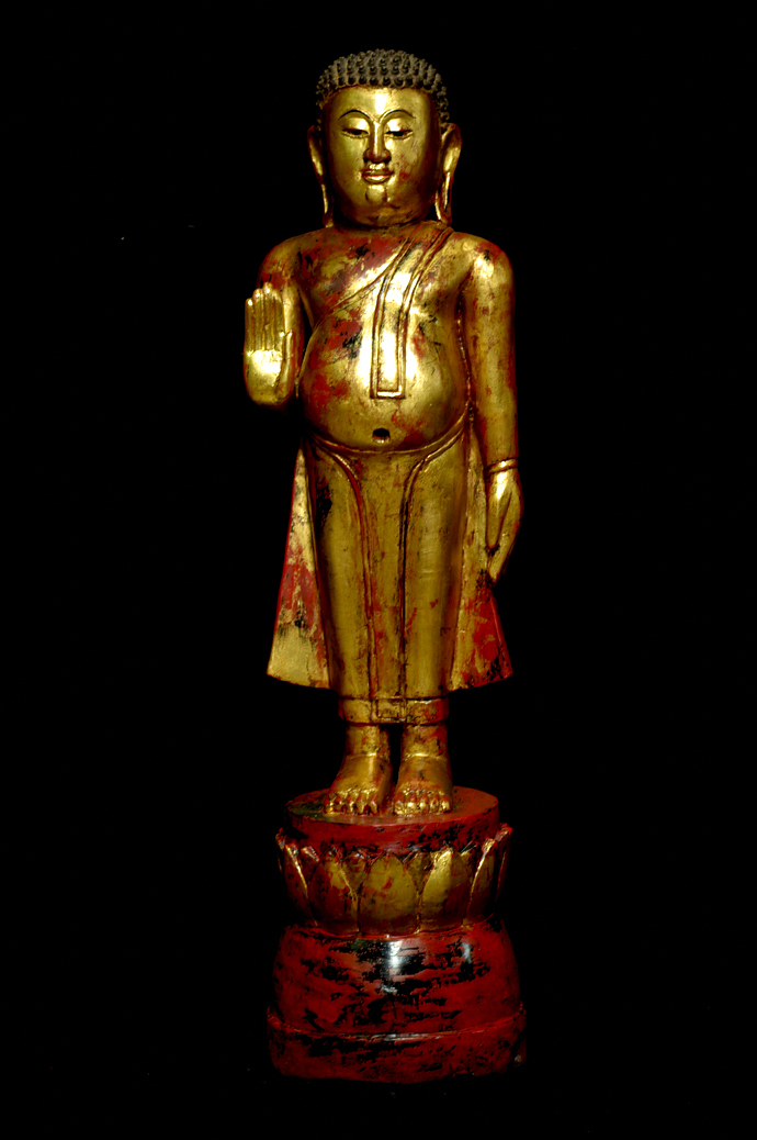 #happybuddha #thaibuddha #lannabuddha #standingbuddha #buddha #buddhas #antiquebuddhas #antiquebuddha #buddhastatue