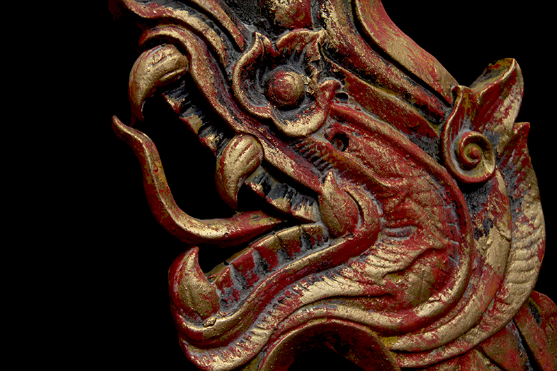 Antique Buddha sculpture