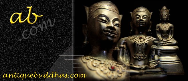 Extremely Rare Early 18C Bronze Ayuttaya Thai Buddha # BB122