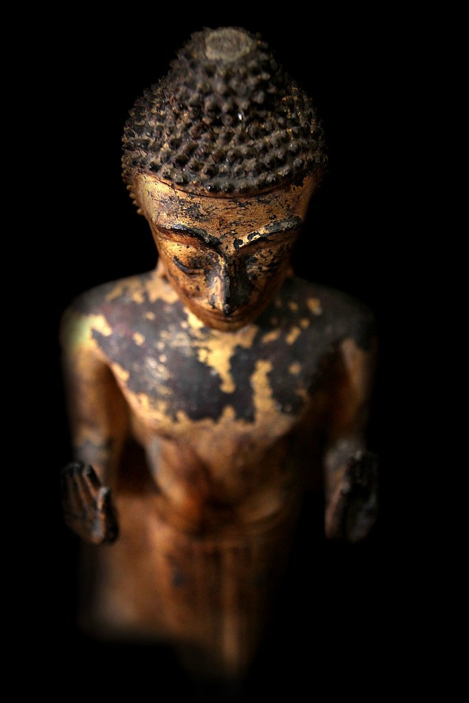 Extremely Rare 17C Ayuttaya Thai Buddha #BB206