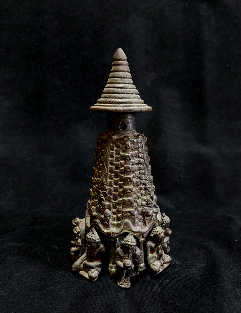 Extremely Rare 19C Bronze Mandalay Burmese Buddha # BB211