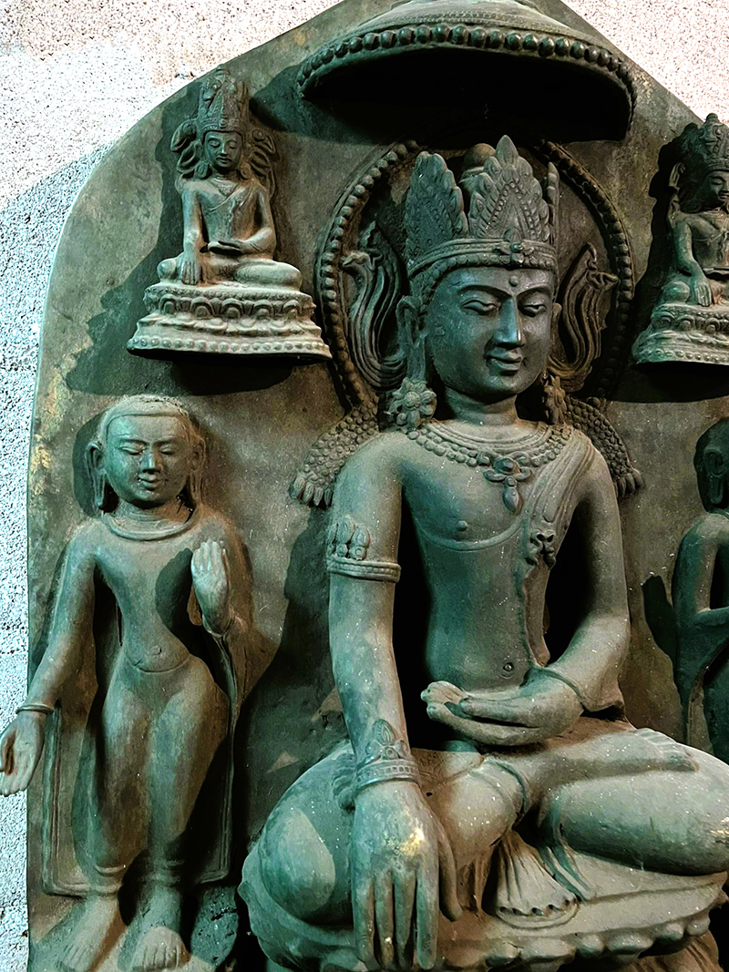 Early 18C Bronze Shan Burmese Buddha #BB59