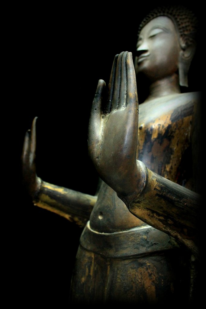 Early 18C Bronze Thai Ayuttaya Buddha # CA1029