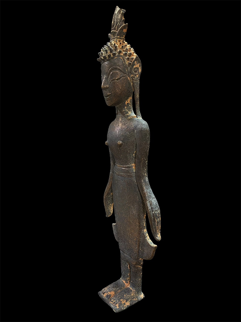 #laosbuddha #bronzebuddha #standingbuddha #buddha #buddhas #buddhastatue #buddhaart #buddhist #antiquebuddhas #antiquebuddha #Laos #buddhastatues