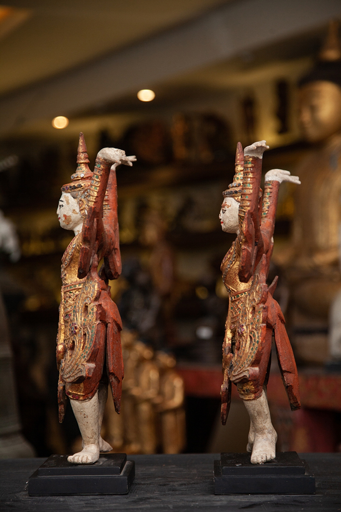 Antique Buddha sculpture