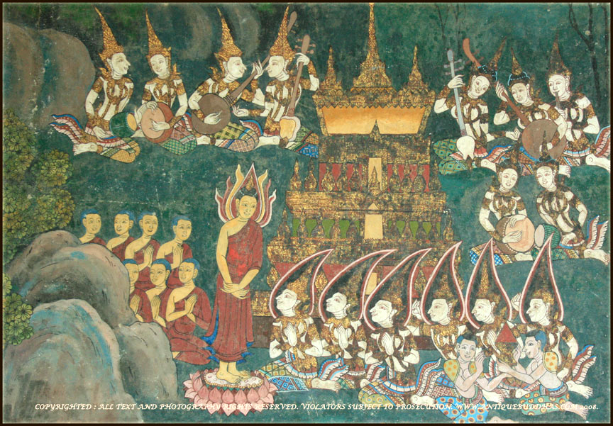 50 Year Old Painting From Ayutthaya Temple